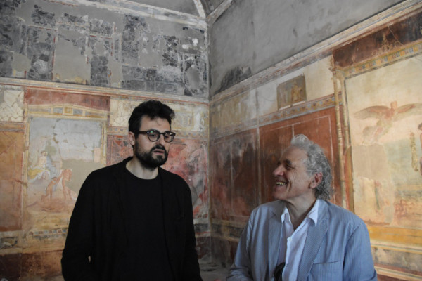 POMPEI -VILLA IMPERIALE: ABEL FERRARA LEGGE “ICARO” DI GABRIELE TINTI