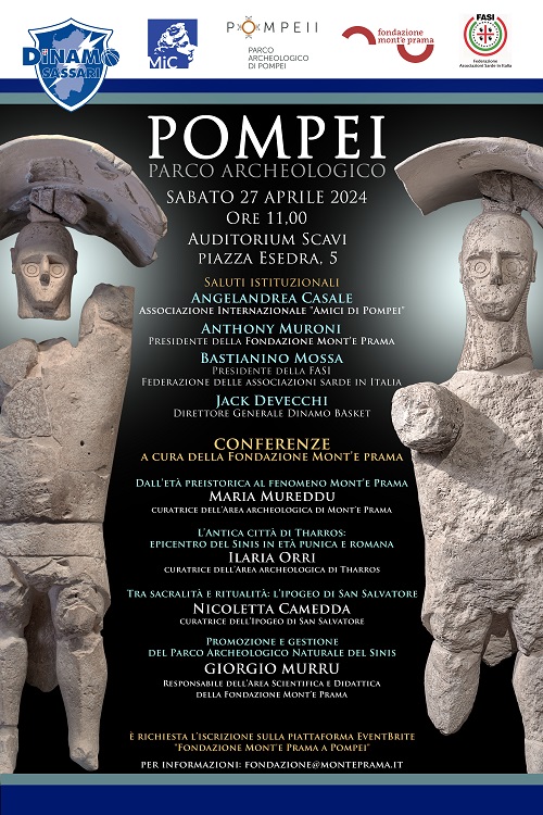Fondazione Mont’e Prama al Parco Archeologico di Pompei