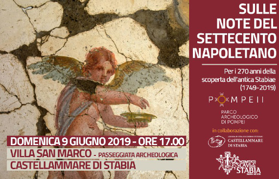 “Sulle note del Settecento napoletano”, a Villa San Marco si festeggiano i 270 anni dalla scoperta dell’antica Stabiae