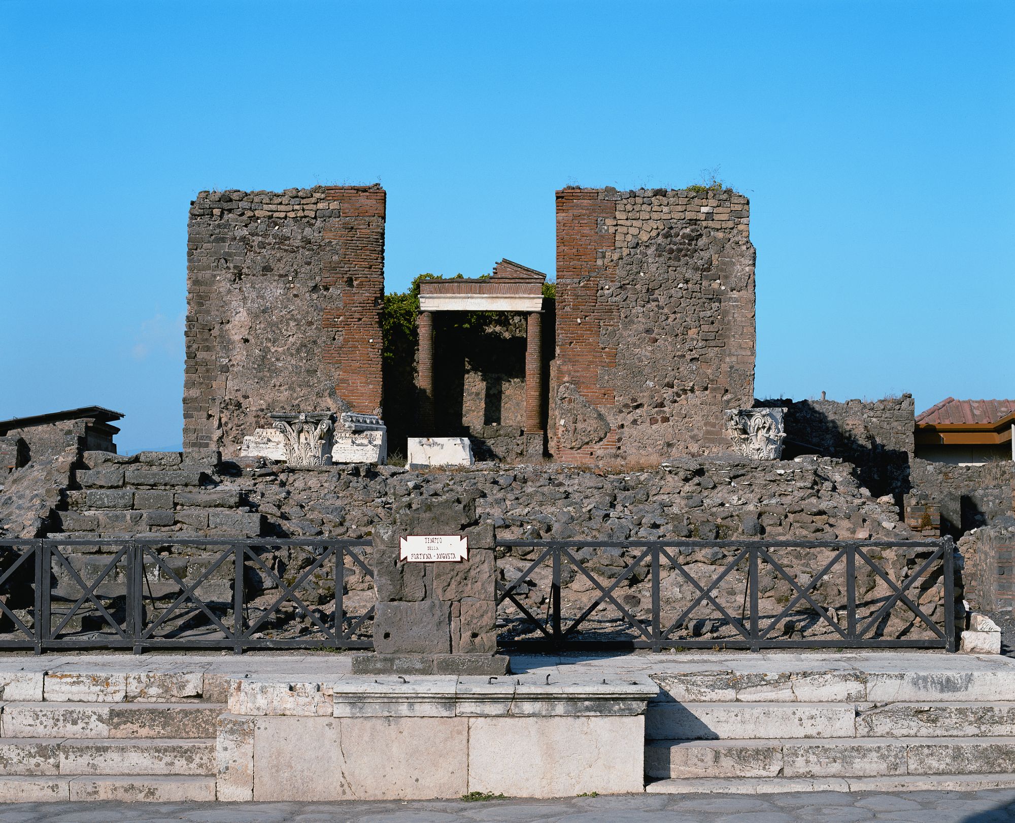 Temple Of Fortuna Augusta Pompeii Sites